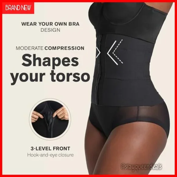 Seamless Waist Cincher Shapewear XS-S Compression Girdle Back Support